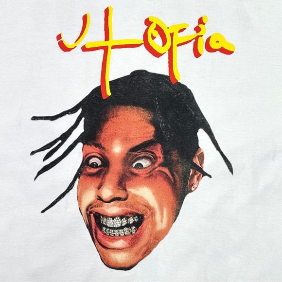 Travis Scott Utopia II Crew Neck Tee SS23 - Size XL - Picture 2 of 5